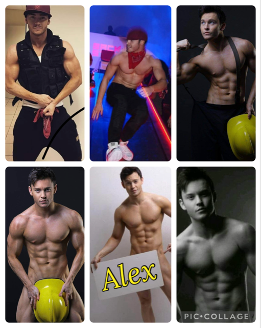 Alex male stripper based in Barnsley and Rotherham performing at hen parties and private events, muscular entertainer delivering high-energy strip shows across South Yorkshire.