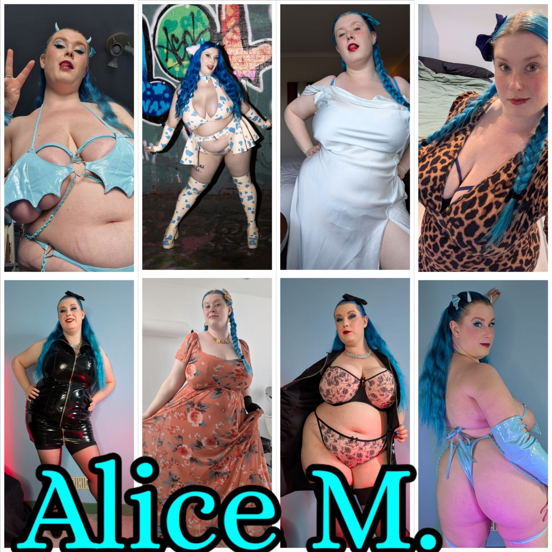 Alice M. plus-size female roly poly entertainer based in Glasgow, Scotland, available for hostess and beer wench bar crawls, mud, jelly and oil wrestling, roly poly entertainment and female life drawing nude modelling, with UK-wide travel available with sufficient notice and travel expenses covered.