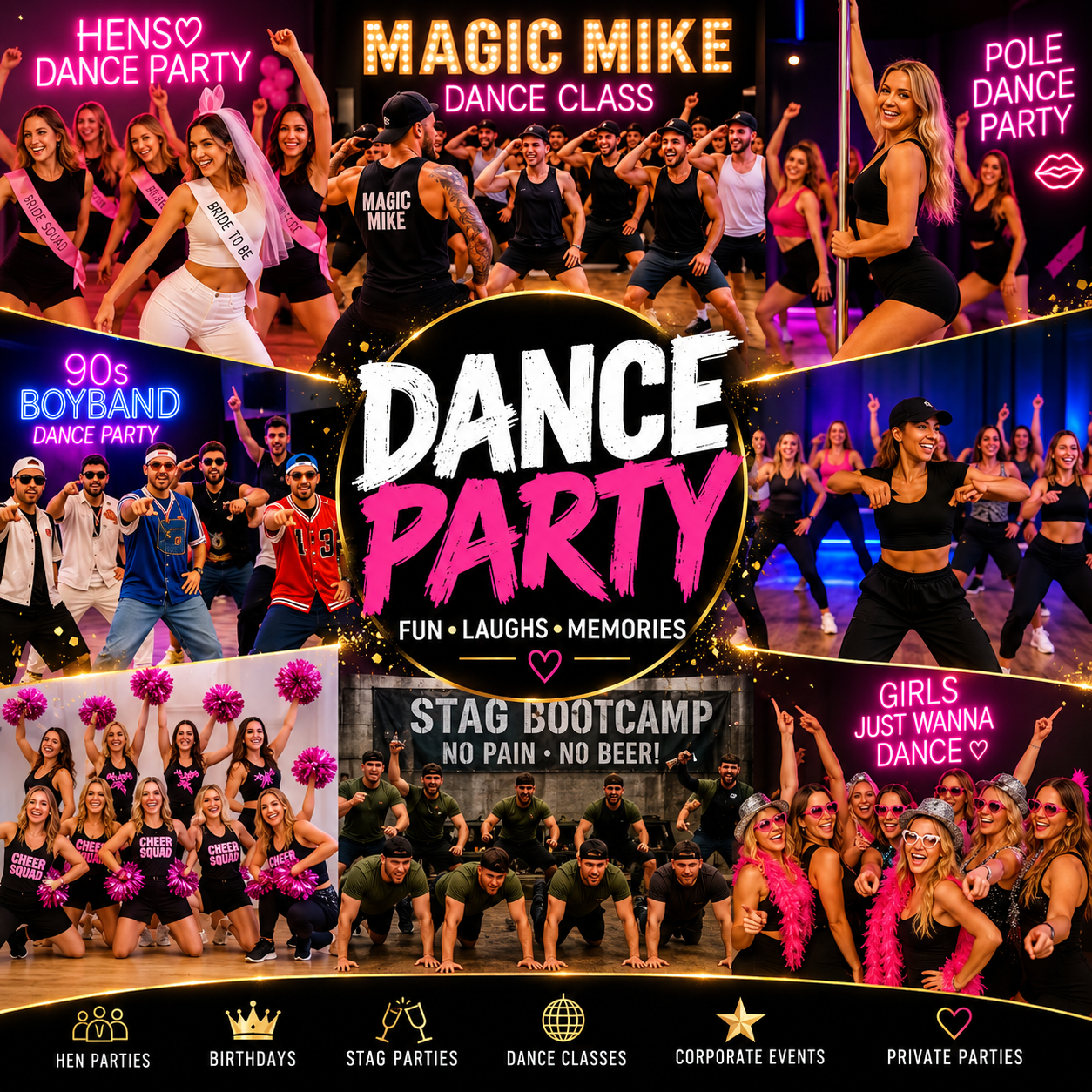 Dance Parties For Any Occasion with Epic Moments UK