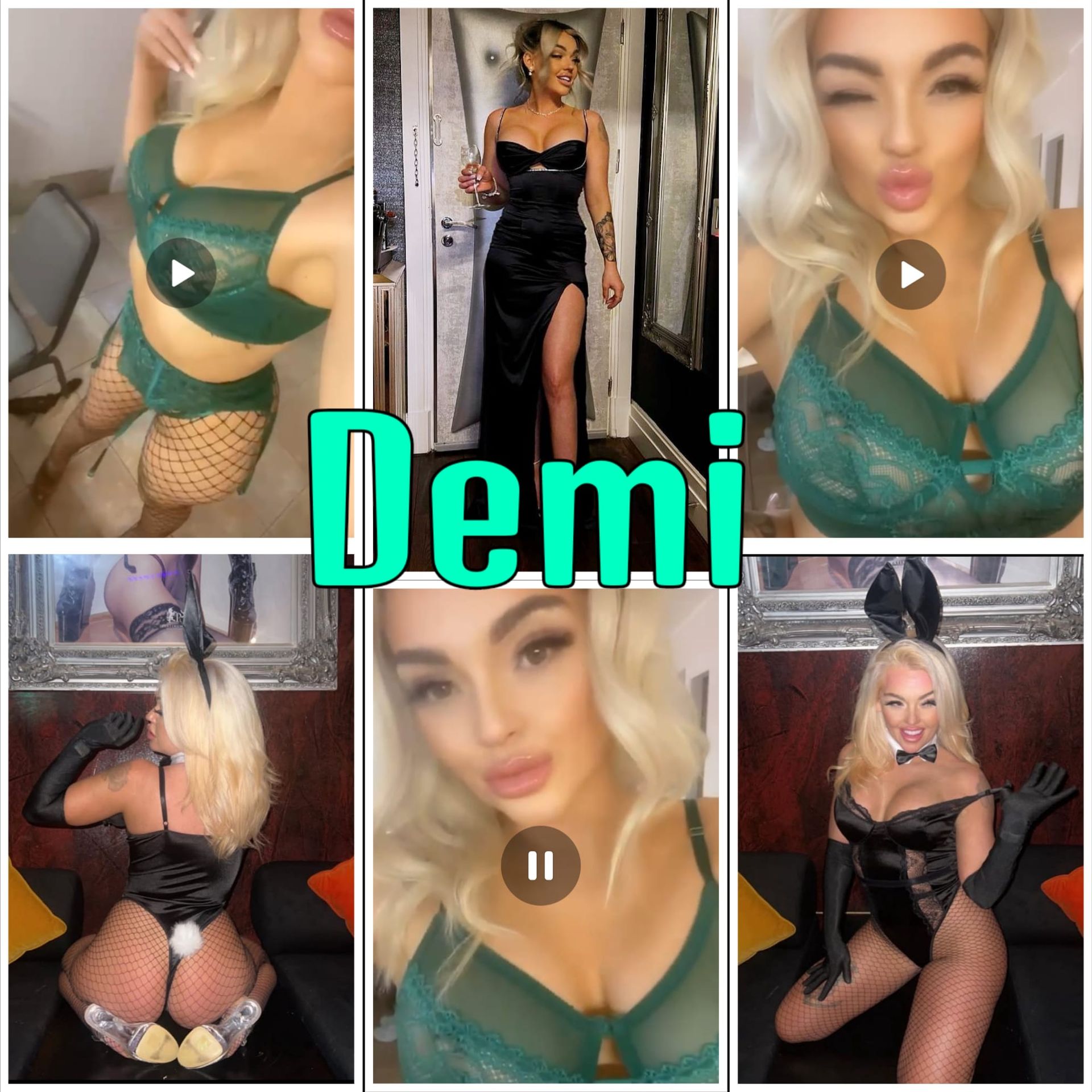 Demi – glamorous sexy hostess and female stripper available in Glasgow and across Scotland. Professional, fun and unforgettable entertainment for hen parties, stag nights and private events