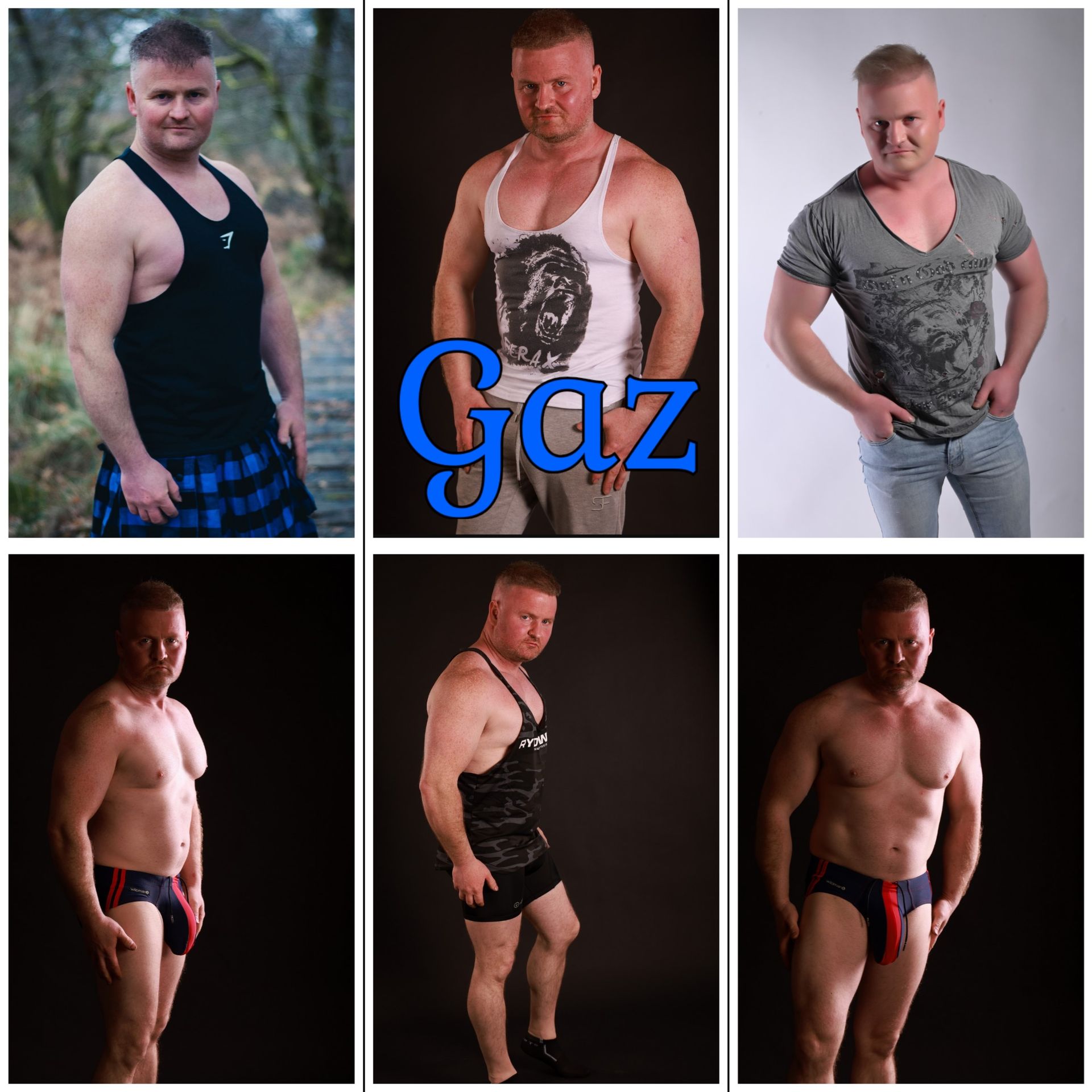 Gaz male stripper, buff butler and life drawing nude model with Epic Moments UK covering Edinburgh, Glasgow, Dundee, Perth, Dumfries and surrounding areas.