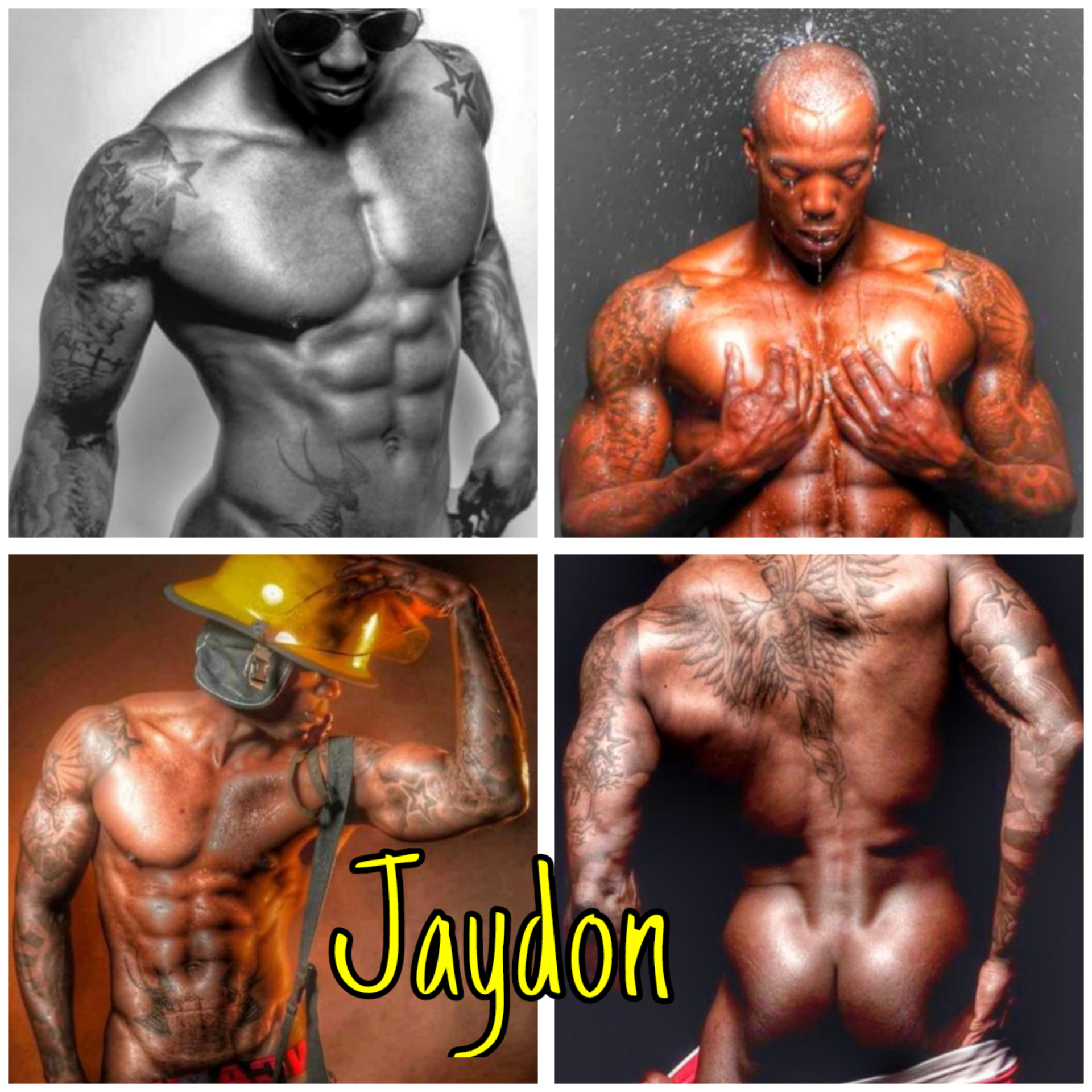 Jaydon male stripper based in Manchester performing at hen parties and private events, muscular tattooed entertainer delivering powerful, high-energy strip shows across Manchester and the North West.