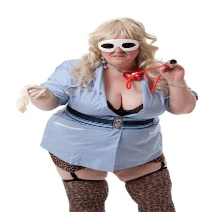meet our roly poly female fat strippers UK