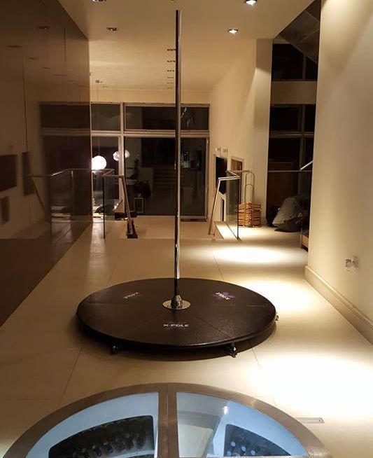 Pole Podium Hire with Twisted Parties