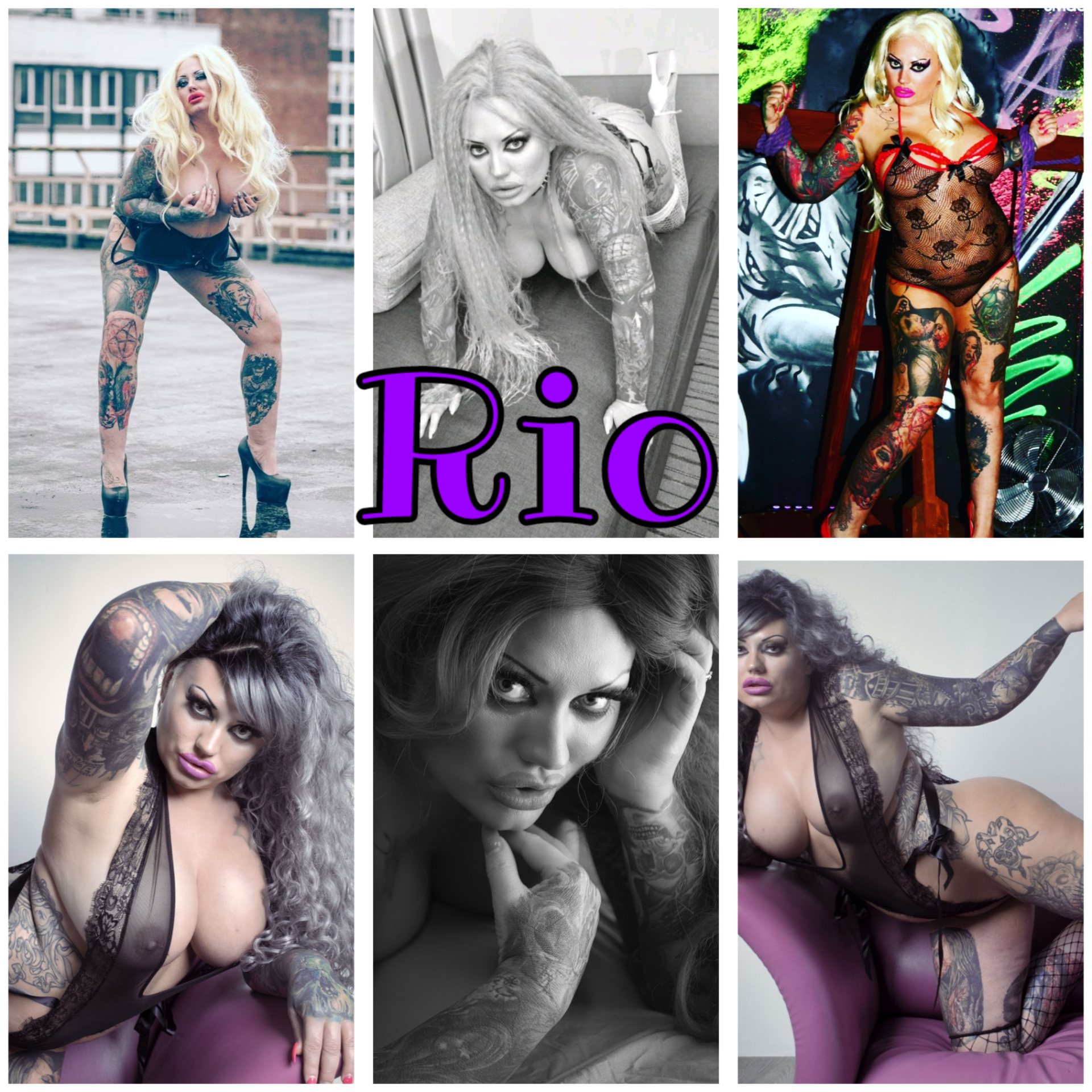 Belle is based in Hertfordshire and available to travel. Contact us for a travel quote. Rio, tattooed female stripper and strippergram entertainer based near Manchester, available for stag parties, birthdays and private celebrations across Manchester and the North West.