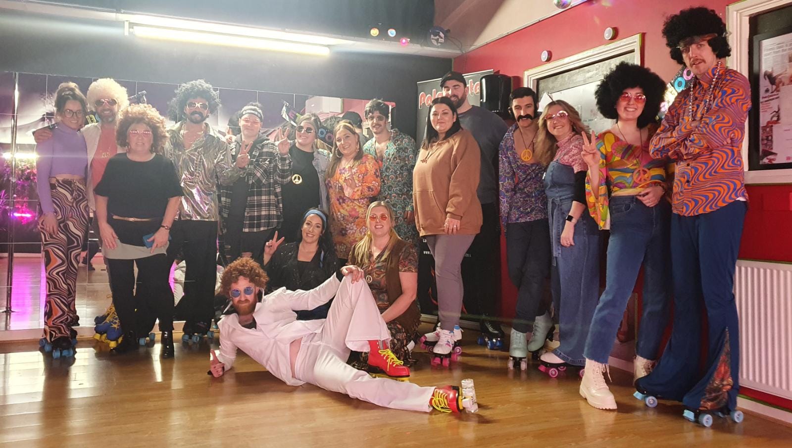 Roller disco in our Cardiff venue