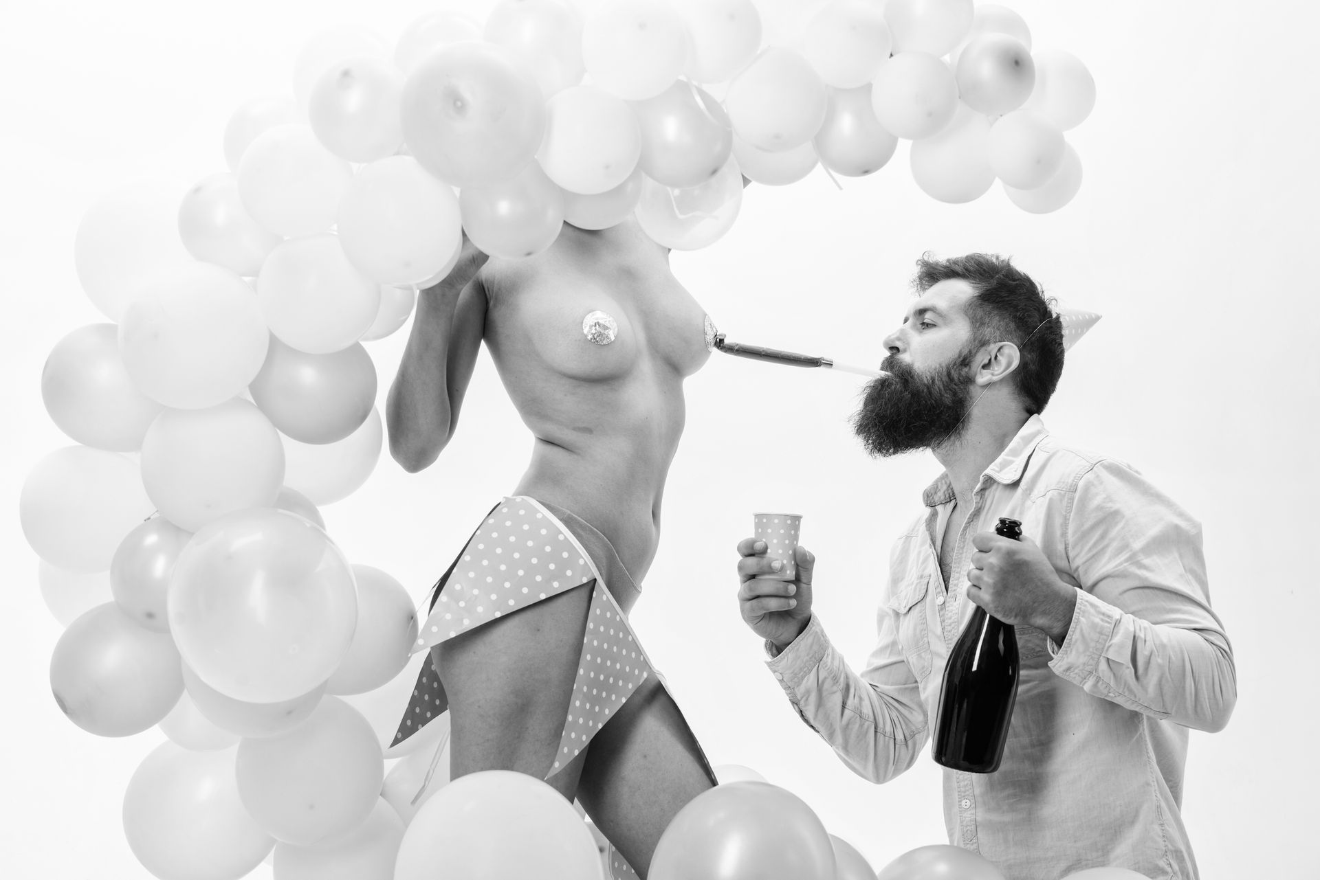 Professional female stripper performing at a stag party in Hereford, Herefordshire with Epic Moments UK, available for birthdays, stag weekends and private parties.