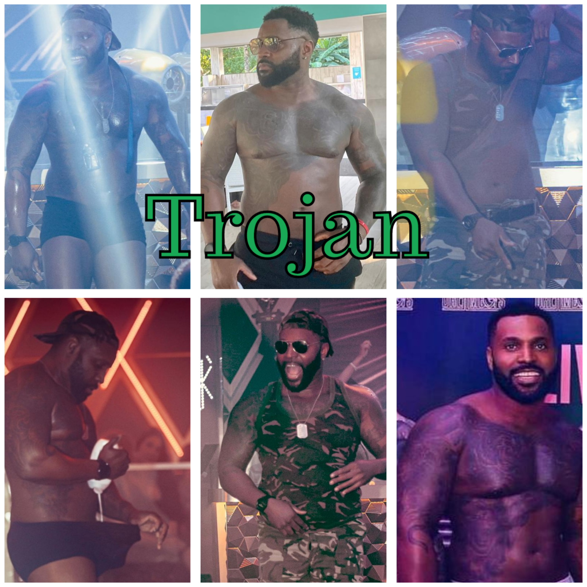 Trojan male stripper based in Warrington performing at hen parties and private events, muscular entertainer delivering high-energy strip shows across Warrington and Cheshire.