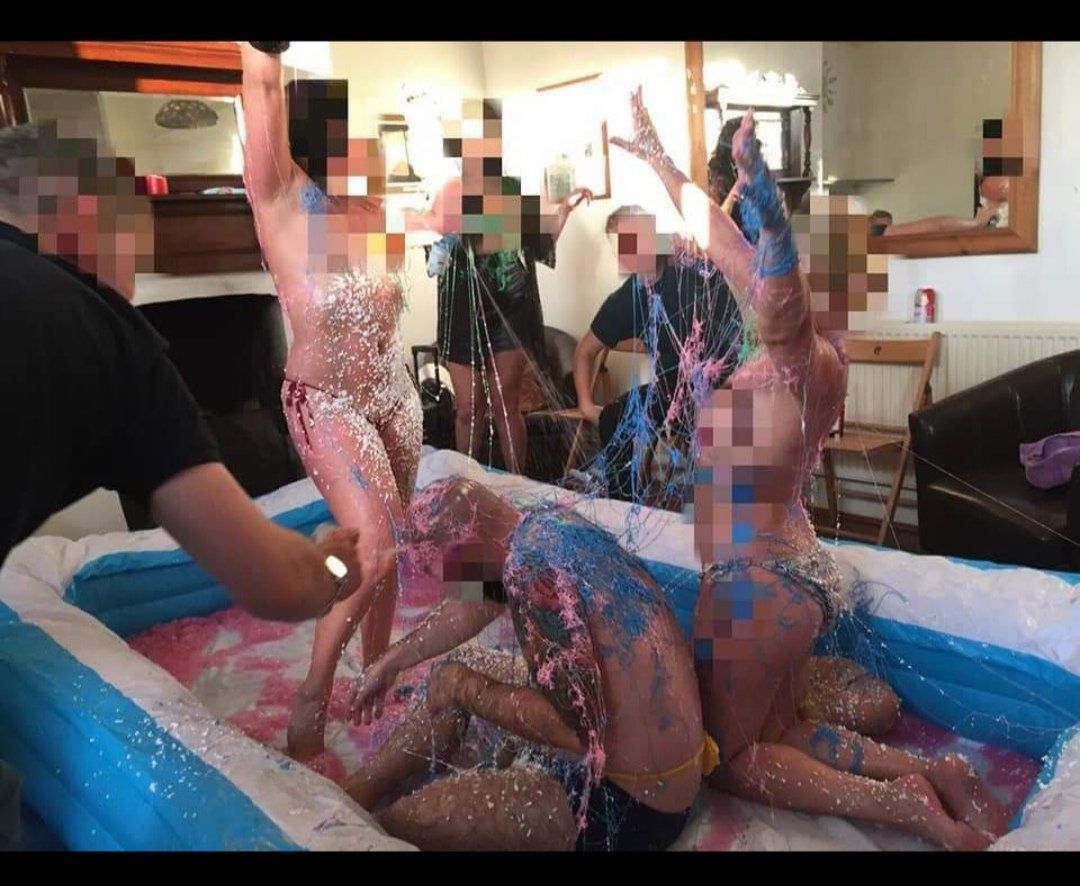 Jelly wrestling, oil wrestling, mud wrestling at stag parties UK