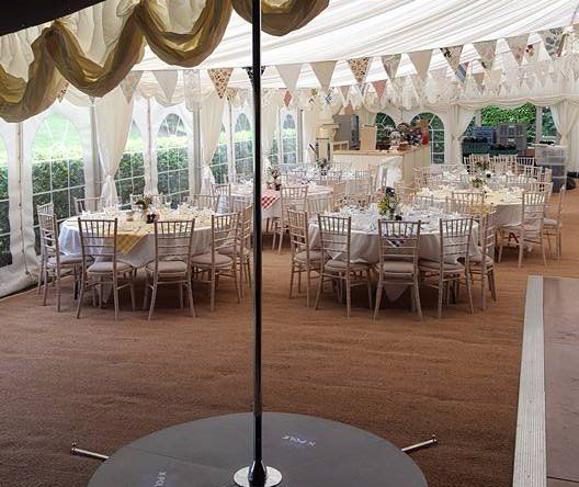 Pole Podium Hire with Twisted Parties