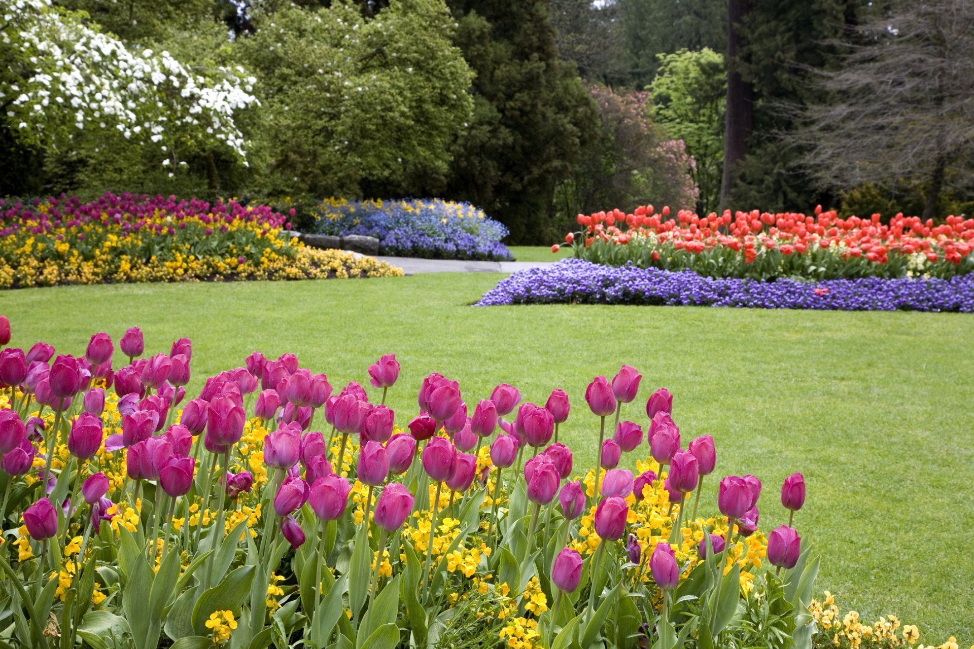Colorful Garden Landscape - Canton, OH - Warstler Bros Landscaping Colorful Garden Landscape - Canton, OH - Warstler Bros Landscaping