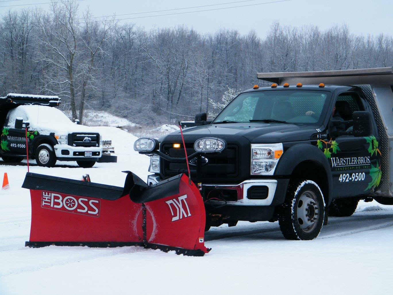 Company Pickup Truck - Canton, OH - Warstler Bros Landscaping