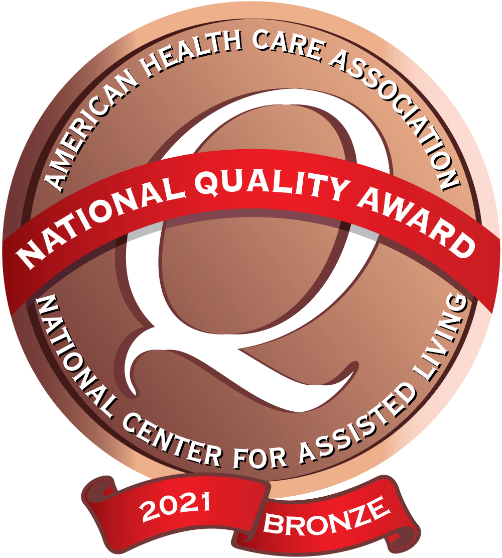 A bronze award from the american health care association
