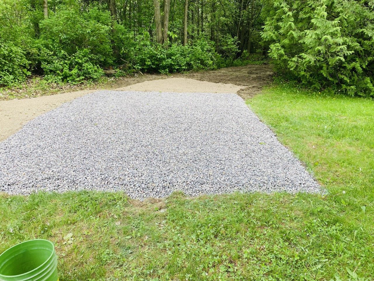 New Shed Pad
