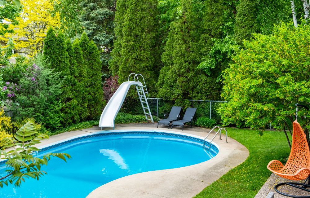Backyard Swimming Pool — Oakland, TN — Fayette Pool Supplies & Home & Energy Store
