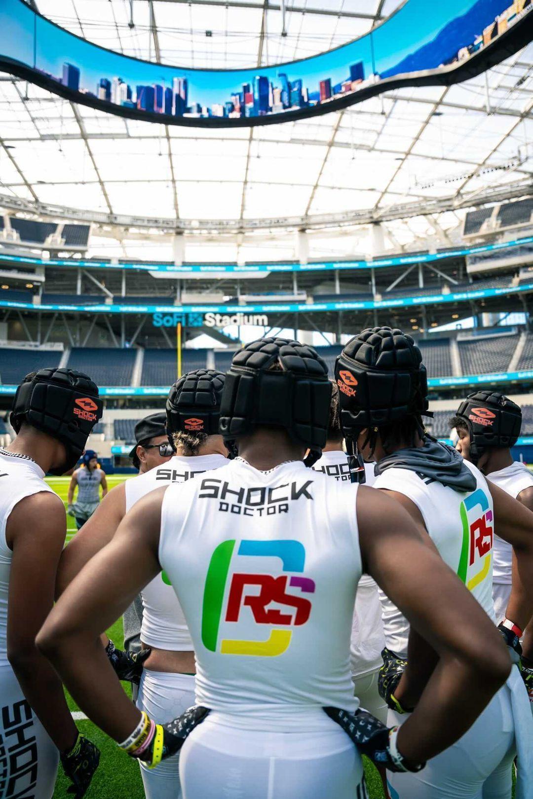 Athletic Training — Athletes Playing Football in Anaheim, CA Athletic Training — Athletes Playing Football in Anaheim, CA