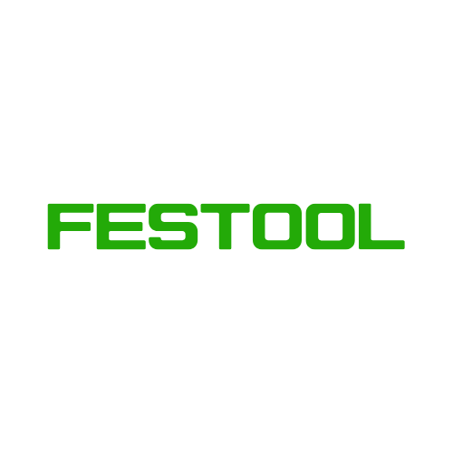 Green FESTOOL logo on a white background