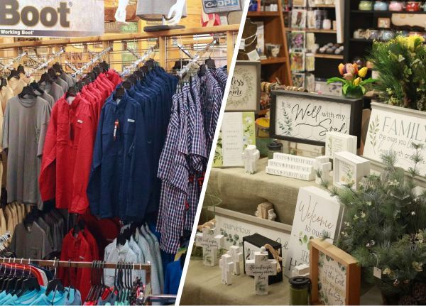Clothing & Booths / Gifts