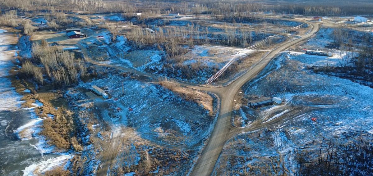 Centurion Canada landscape where emergency housing was installed