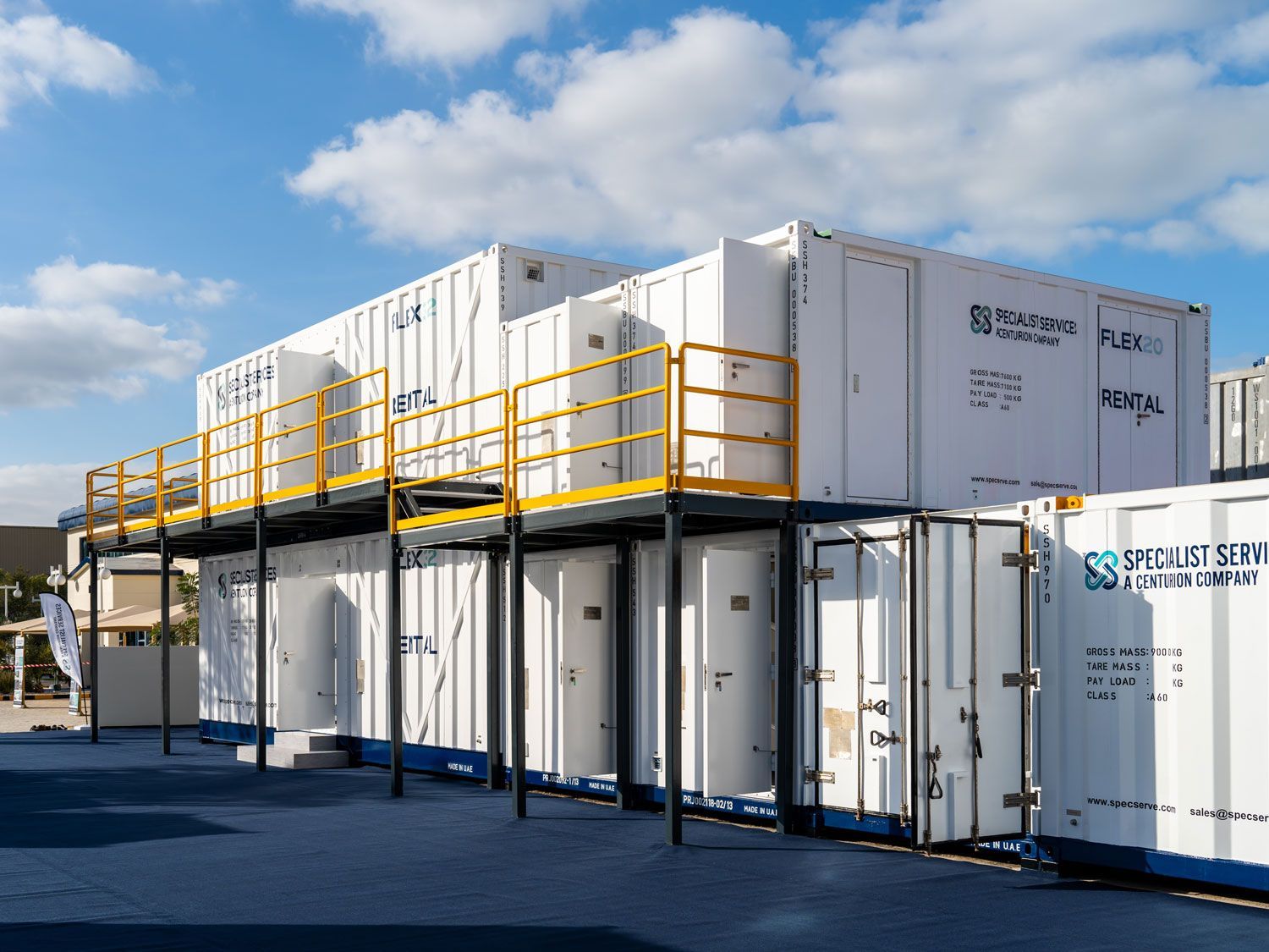 technical building design, fabrication and mobilisation at scale and in huge volumes thanks to Centurion