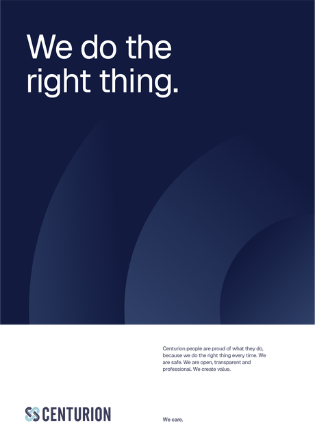 We do the right thing Value Poster