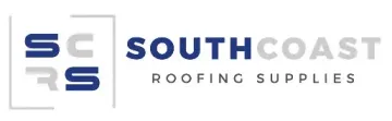 South Coast Roofing Supplies Logo of South Coast Roofing Supplies. Blue and gray text, with initials