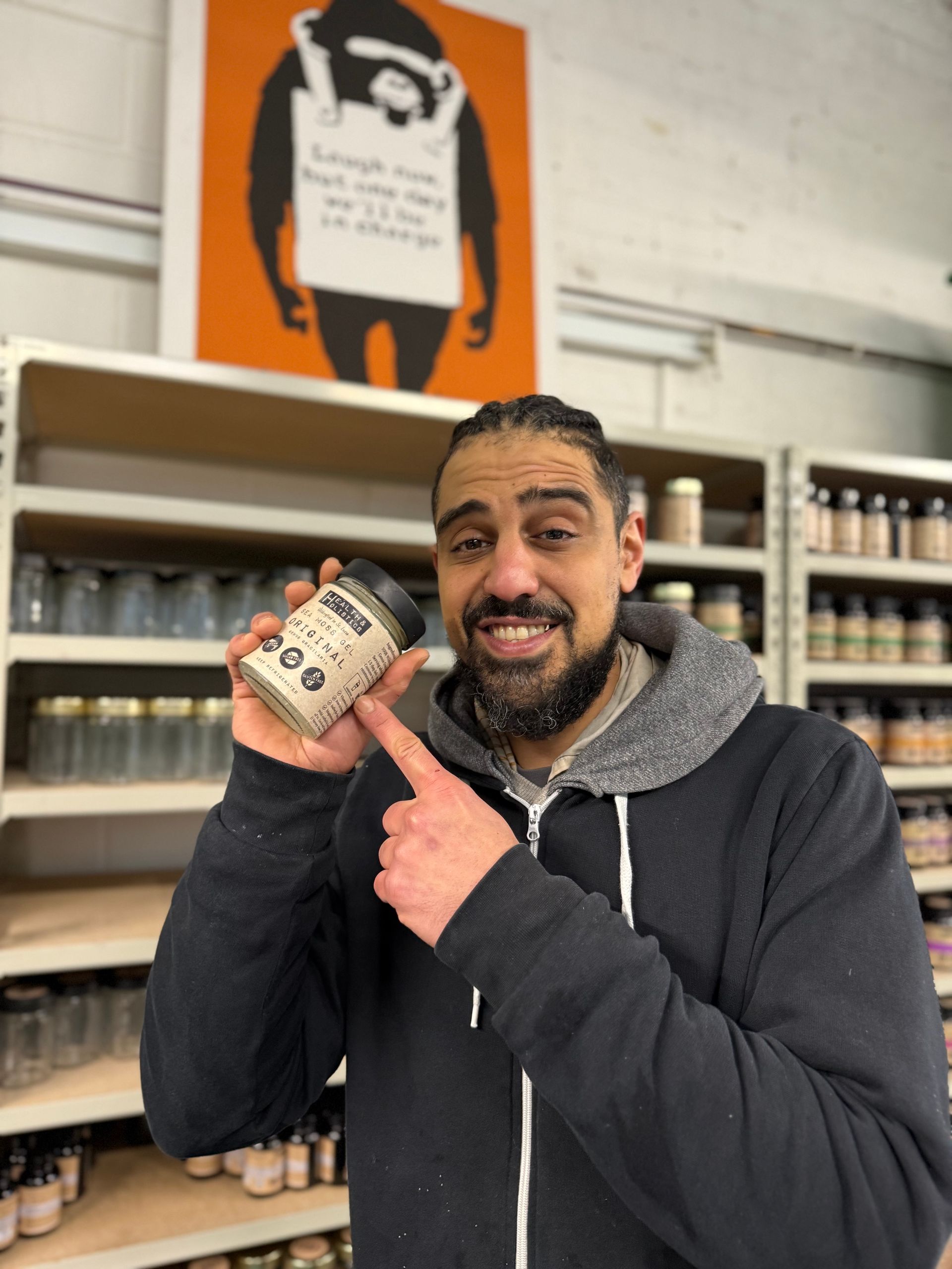Roman Haghighat at Vegan Life Live London