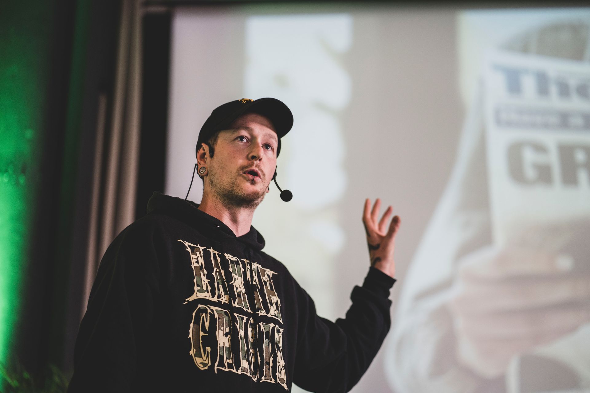 Tom Harris at Vegan Life Live London