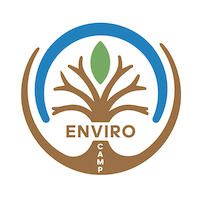 Logo for Enviro Camp. Toilets perfect for tiny homes