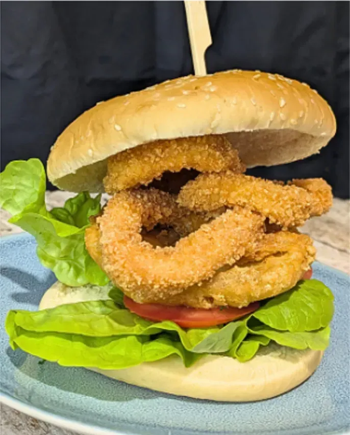 Calamari Burger — Pt Cartwright Seafoods in Warana, QLD