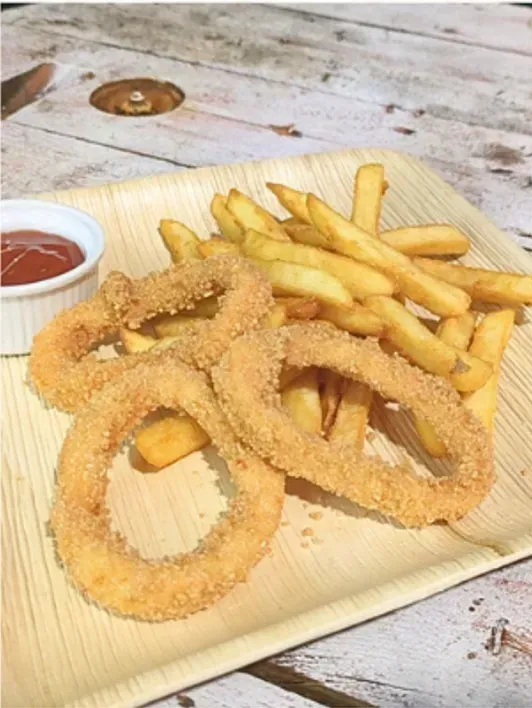 Calamari With Chips — Pt Cartwright Seafoods in Warana, QLD