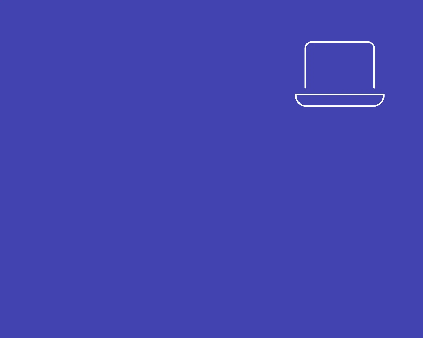 A line drawing of a top hat on a blue background.