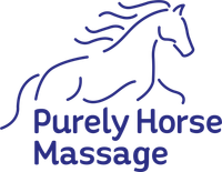 logo purely horse massage paarden massage drenthe, groningen en friesland 2025
