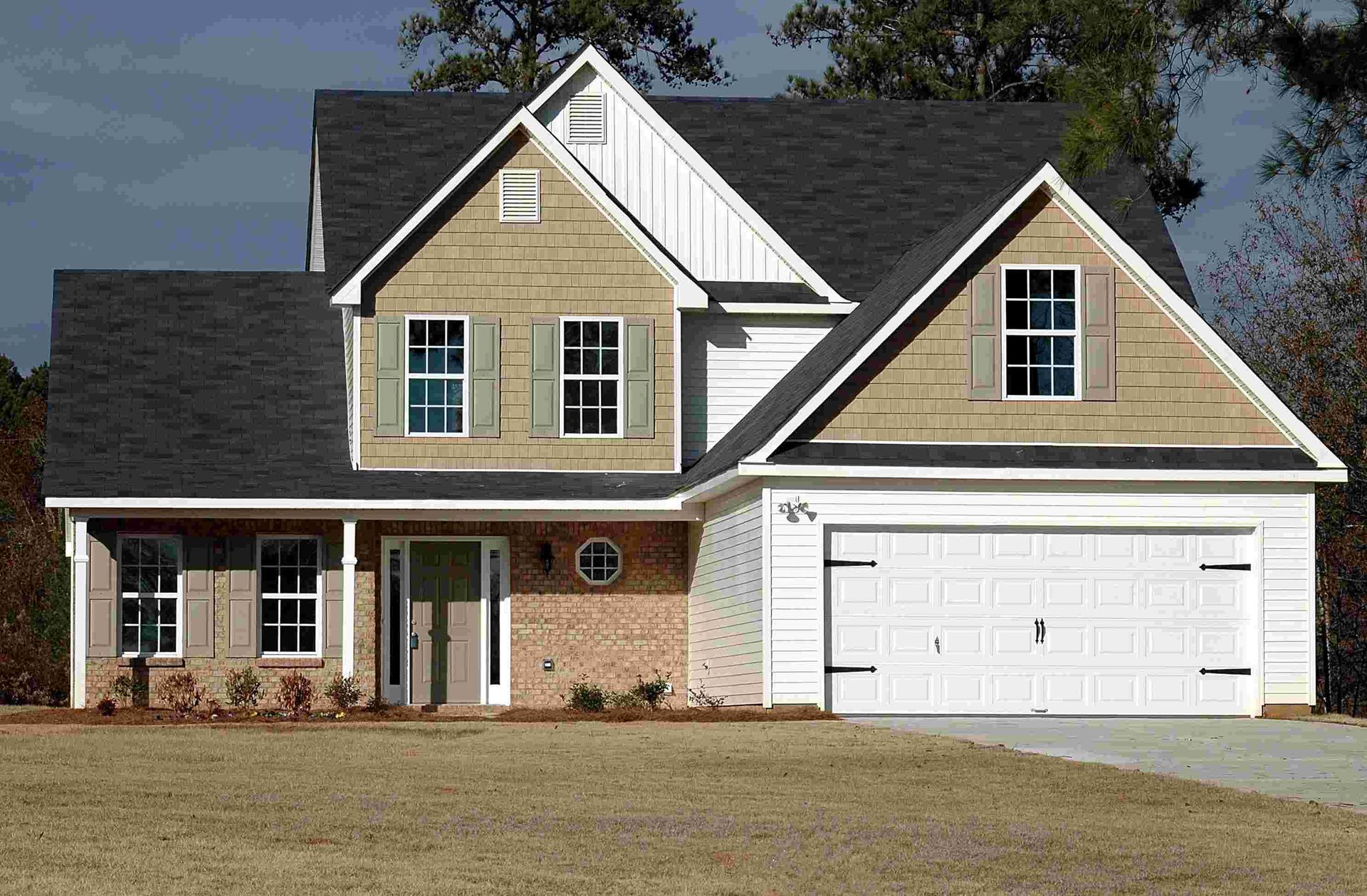 Newly constructed house