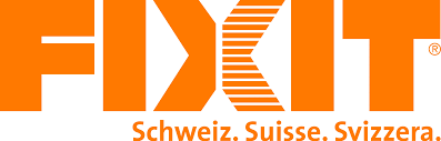 Logo orange FDXT avec le texte « Schweiz, Suisse, Svizzera » en dessous.