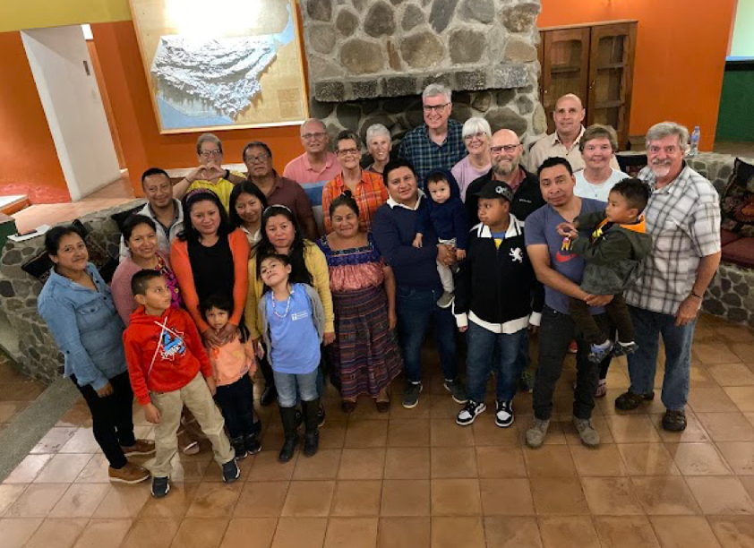 Short term mission team enjoying time with our Guatemala family