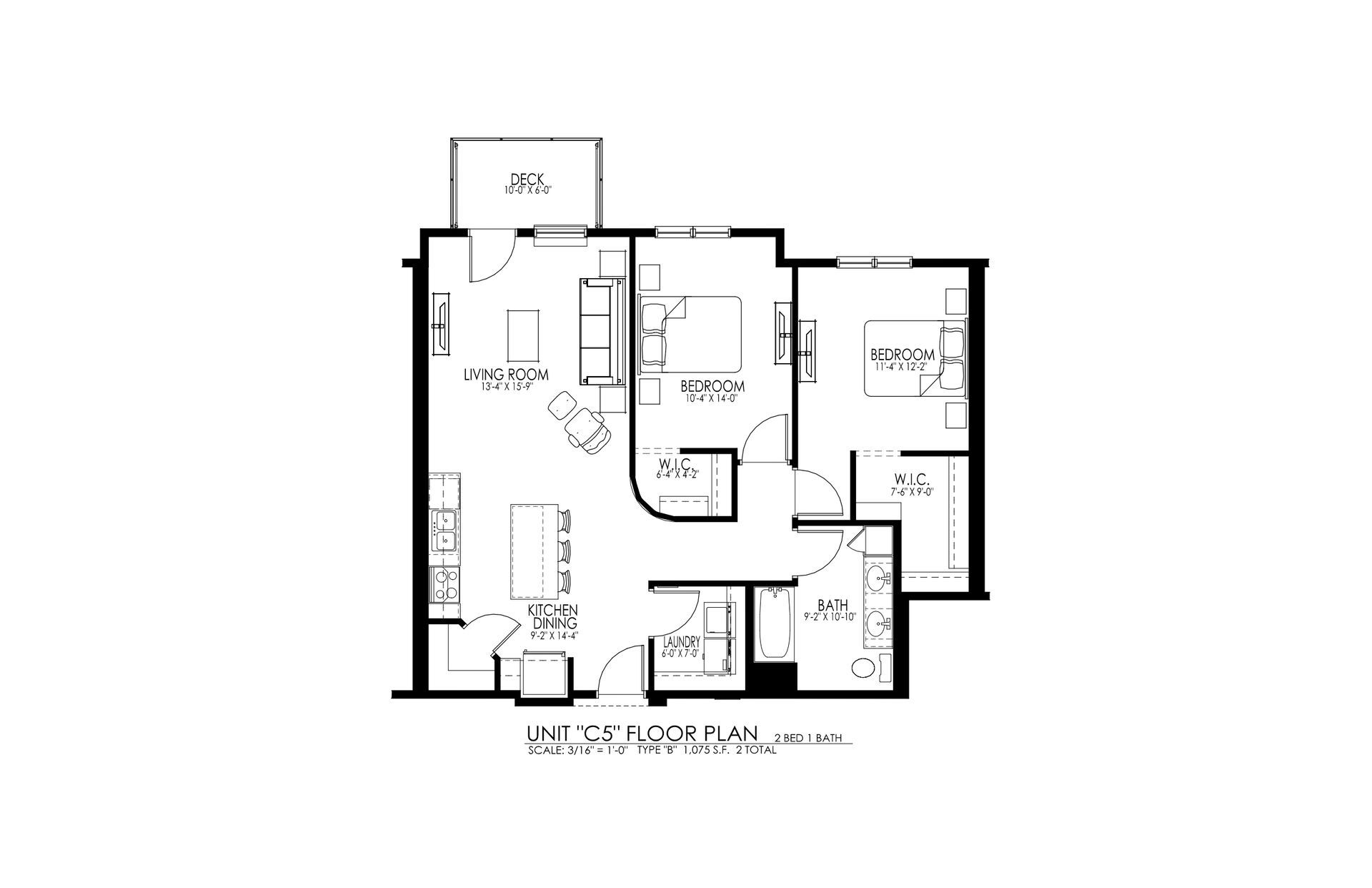 Black-and-white architectural floor plan of a house with labeled rooms and layout lines
