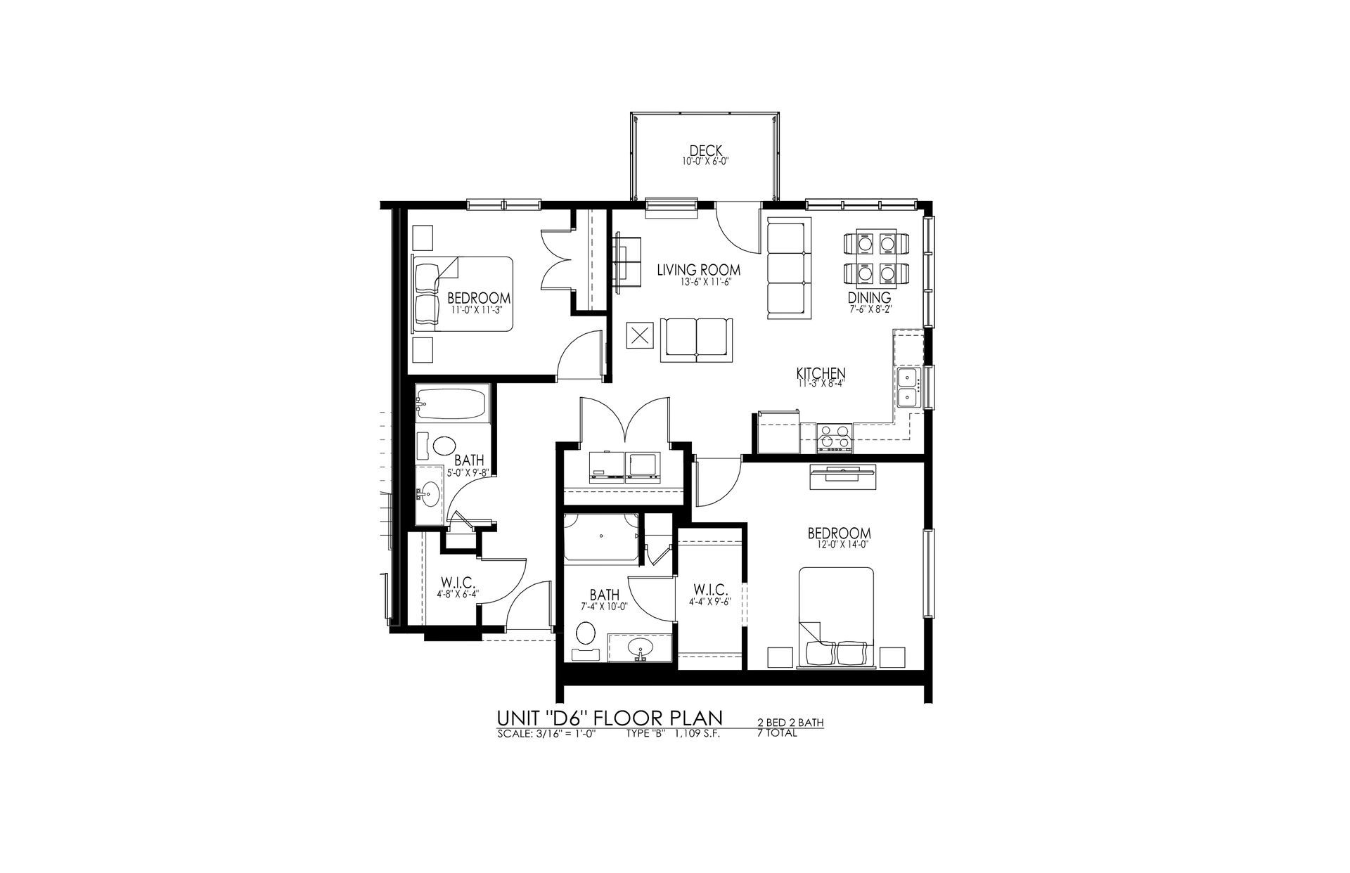 Black-and-white floor plan of a house with multiple rooms, hallways, and labeled dimensions