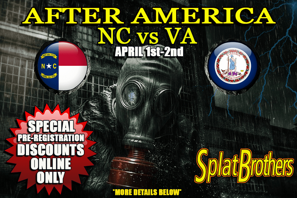 NC vs. VA Big Game Lets Play Paintball