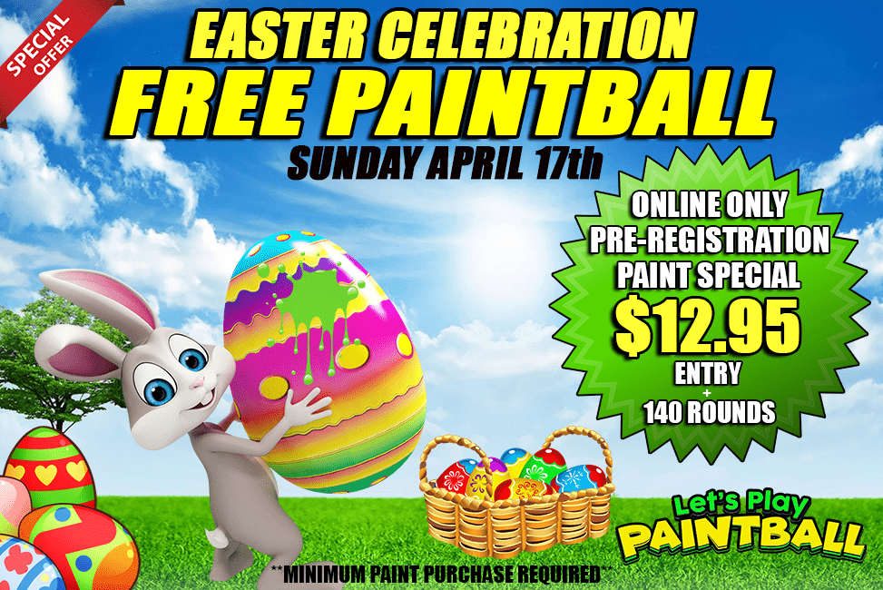Easter Special Lets Play Paintball