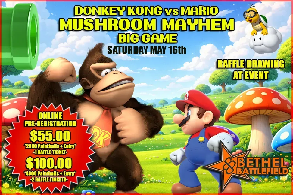 Return of the Pumpkin King Big Game Ad An advertisement for a halloween shootout big game