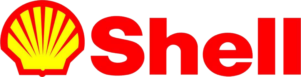 A red and yellow shell logo with the word shell below it