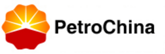 A logo for petrochina is shown on a white background