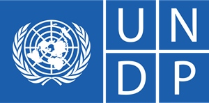 UNDP Logo The united nations logo is on a blue background.