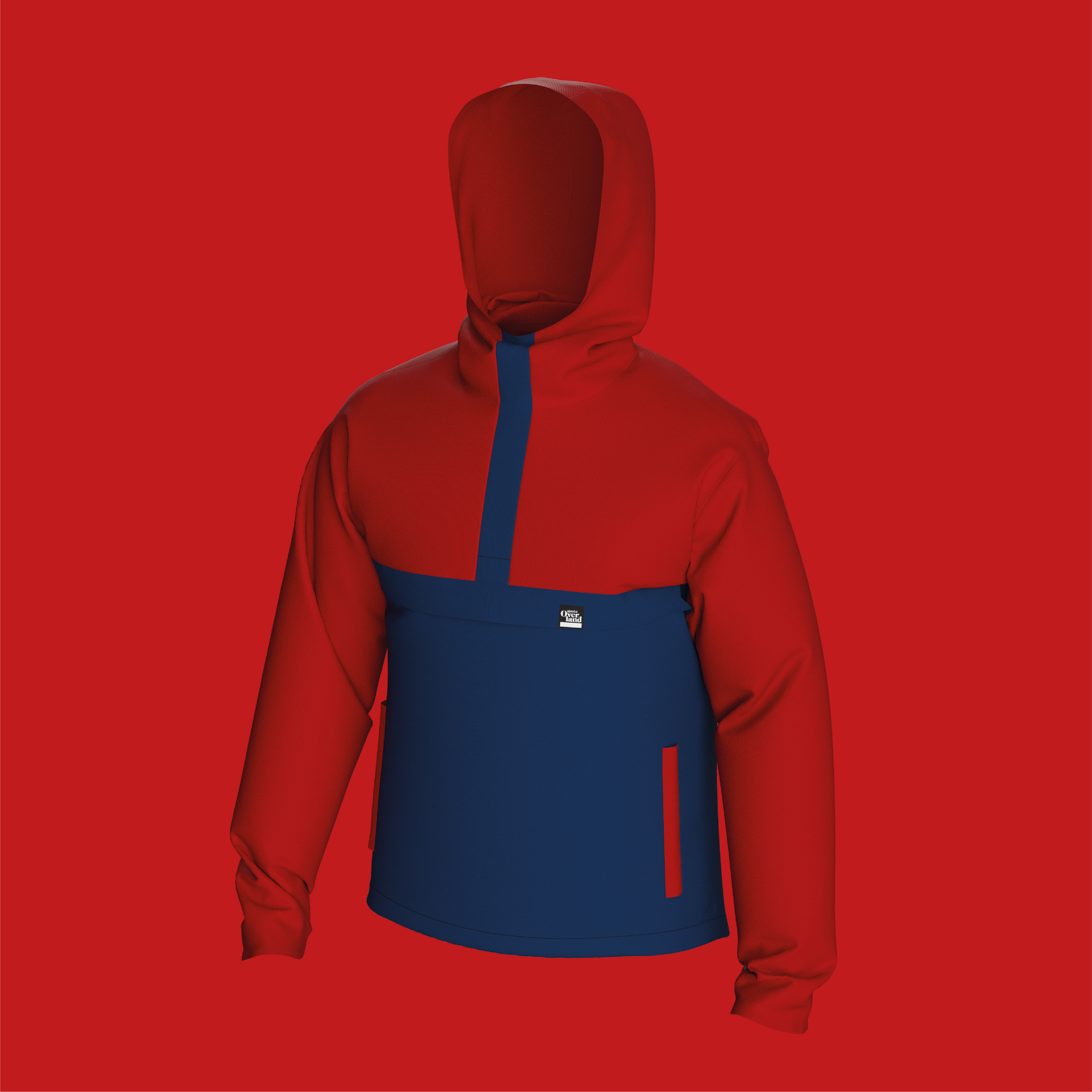 CLO3D designed waterproof Jacket