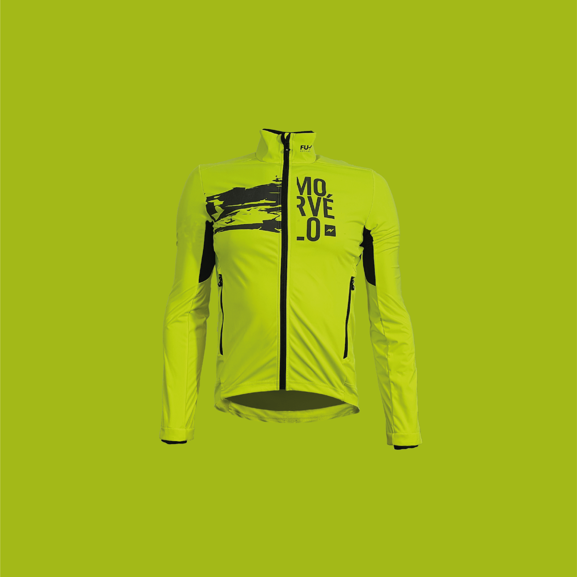 stretch windproof cycle jersey