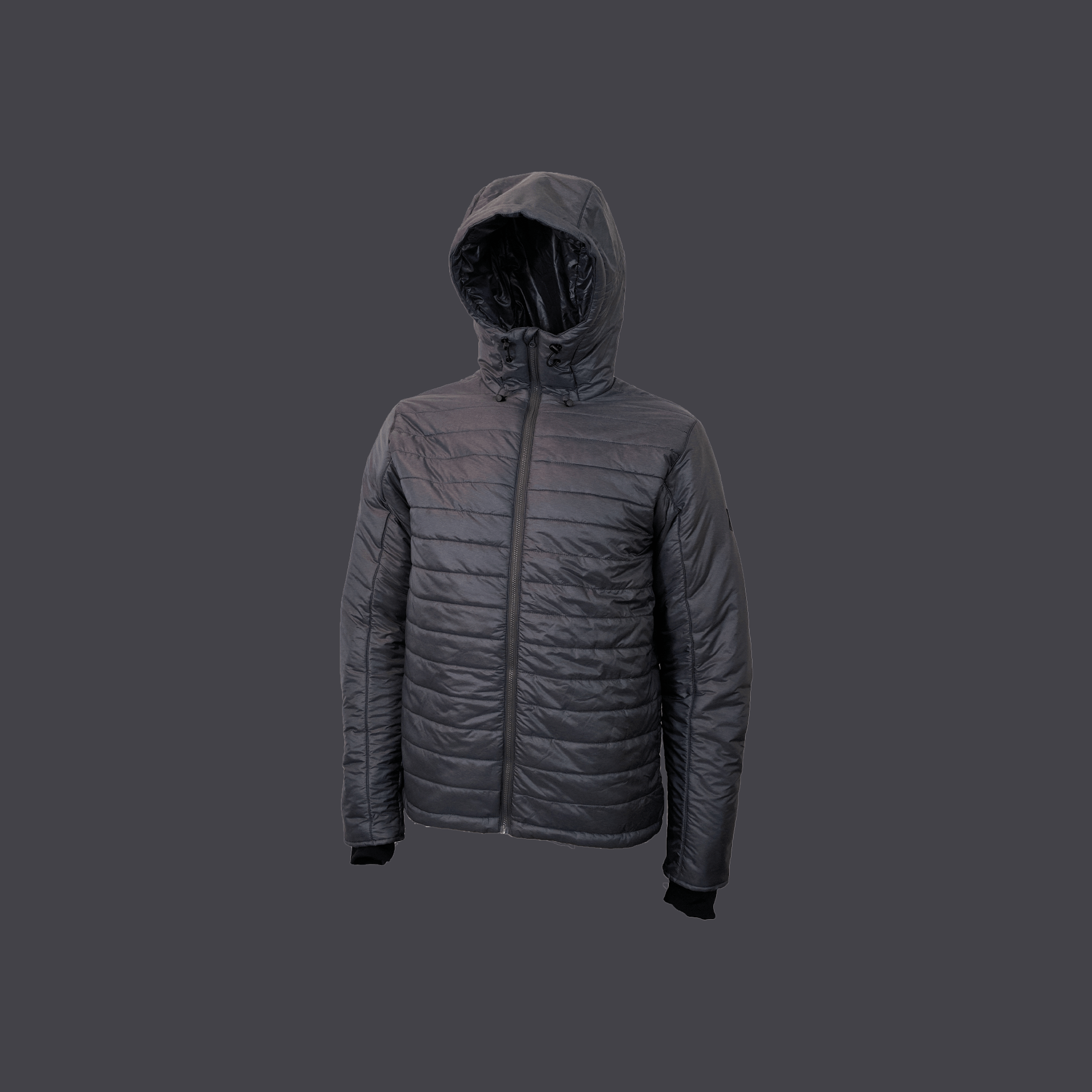 Wool filled technical puffs jacket