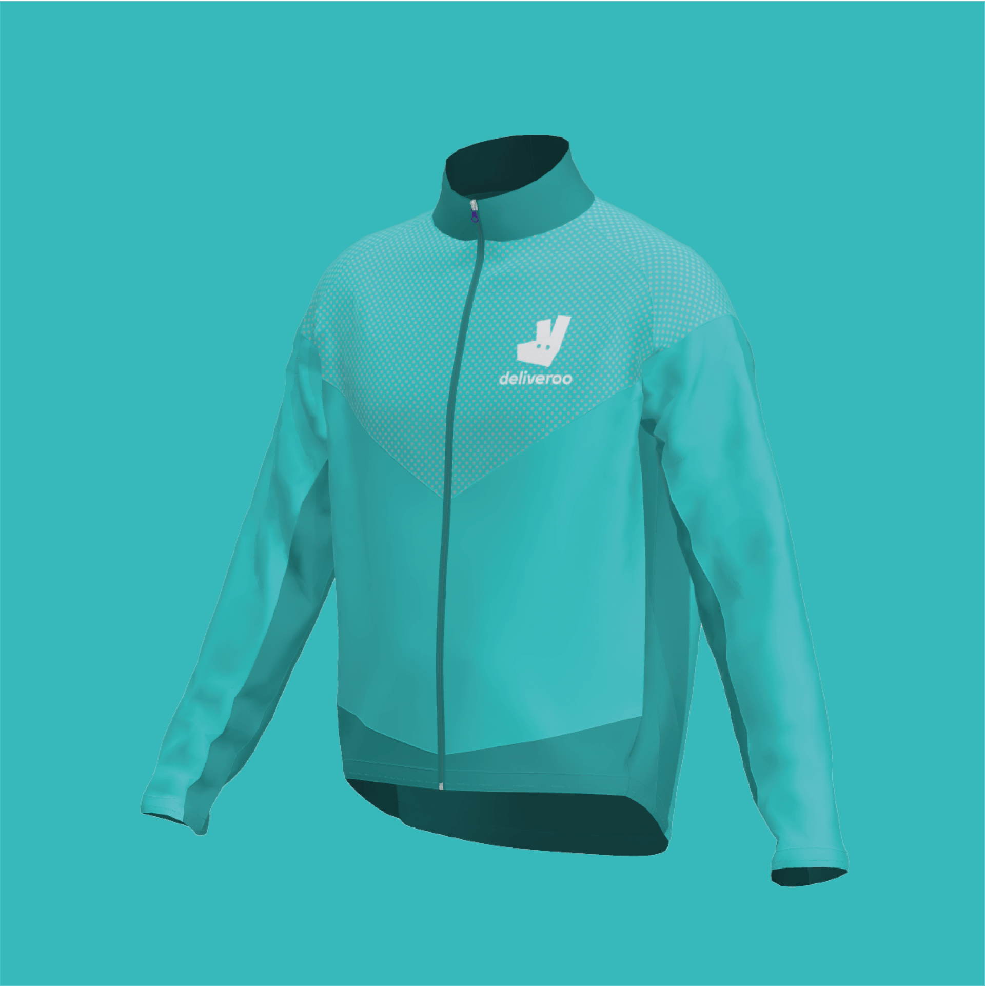 CLO3D designed mid layer jacket
