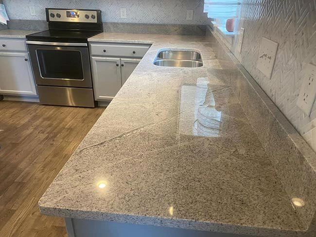 Himalaya White Granite — Greensboro, NC — Peakstone Granite & Marble