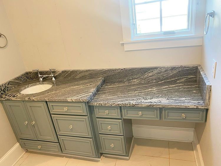New Vanity Greensboro, NC Peakstone Granite & Marble